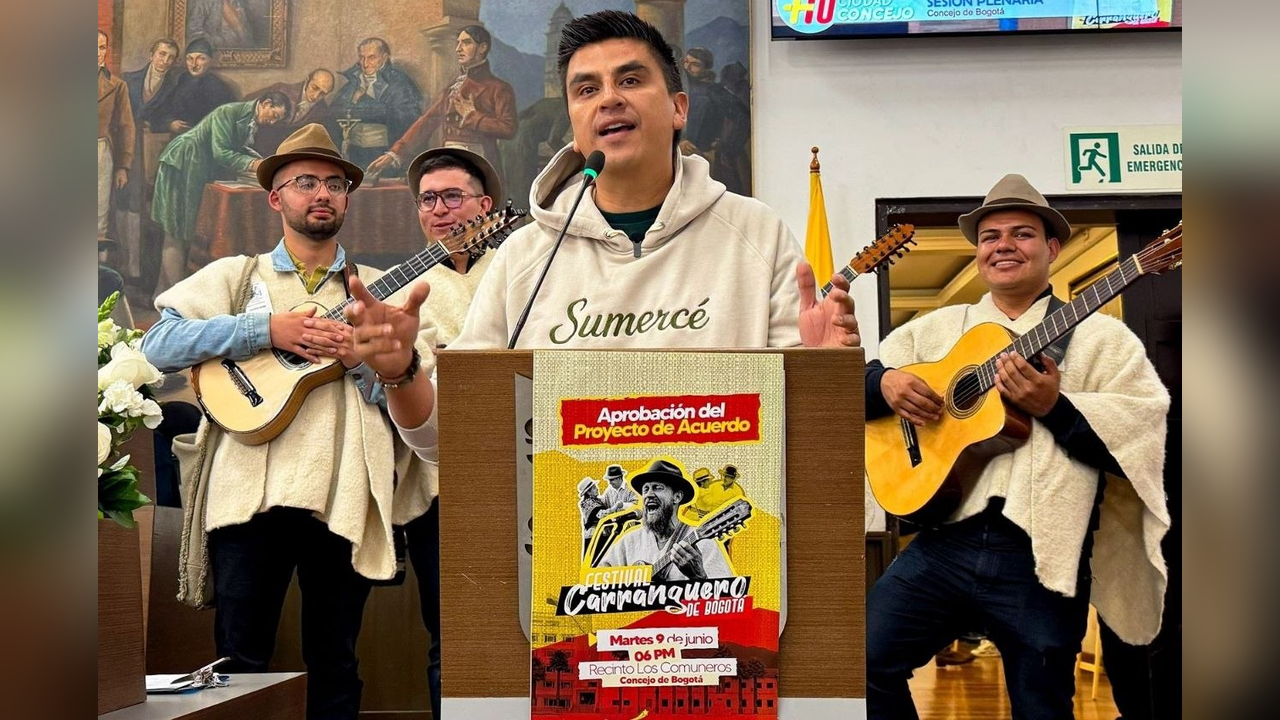 Bogotá tendrá Festival Carranguero: Concejo aprobó proyecto para exaltar la cultura campesina